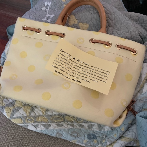 Dooney and Bourke Small Tulip Tassel Tote NWT - Picture 8 of 12